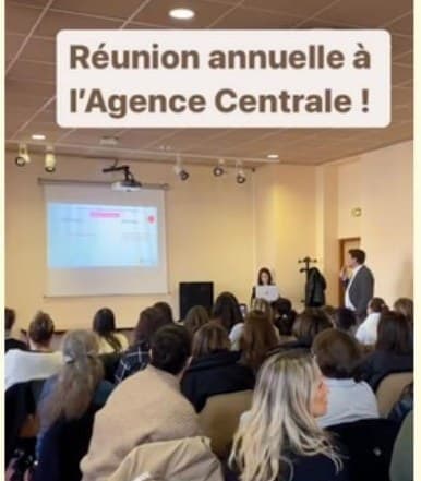 Événement Agence Centrale : Réunion annuelle